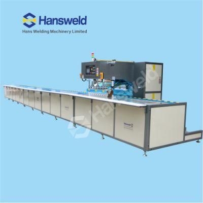 Sealing Machine for Tents Automatic Manufacturing High Frequency PVC Membrane Curtains Welder Seam Sealer PVC Coated Fabric Welding Machine