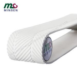 Manufacturers Direct White PVC Fishbone Conveyor Belts Woodworking Industry Non-Slip Conveyor Belting