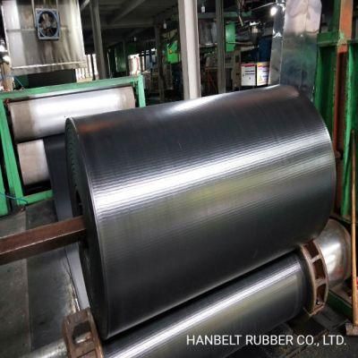Solid Woven PVC Conveyor Belt Reinforced with Textile Materials for Sale