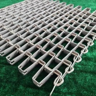 Stainless Steel Flat Wire Conveyor Belt for Food Industry