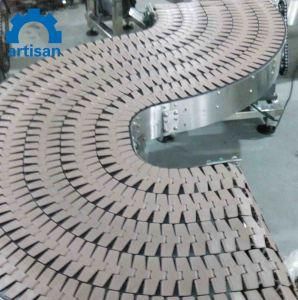 Plastic Table Top Chain Conveyor/Plastic Slat Chain Conveyors/Chain Plate Conveyor