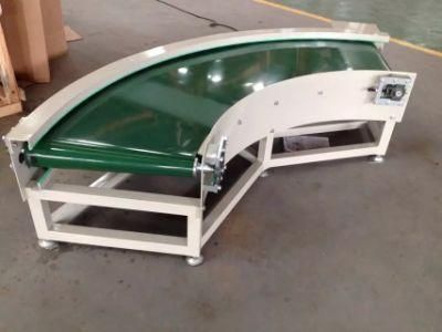 Light Duty Curve 90 or 180 PVC Belt Conveyor