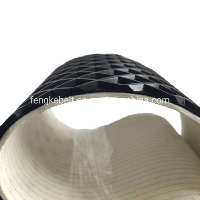 Rough Surface Grid Pattern PVC Converyor Belts for Sander