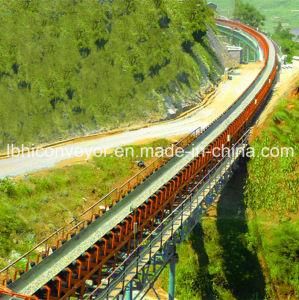 Overland Long-Distance Curved Rubber Belt Conveyor