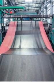 Fire Resistant PVC Chevron Conveyor Belt 1250s