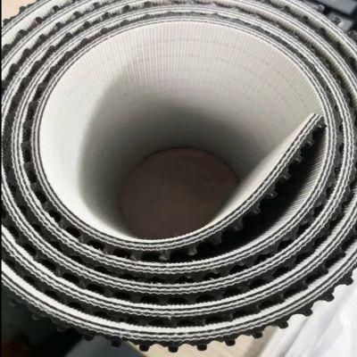 High Quality Granulated Patterned Rough Top Chevron Belt Conveyor Belt with Wear-Resistant