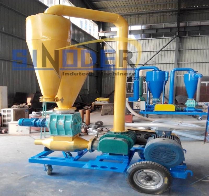 Pneumatic Grain Conveyor Fertilizer Truck Loading Machine Corn Ship Unloader