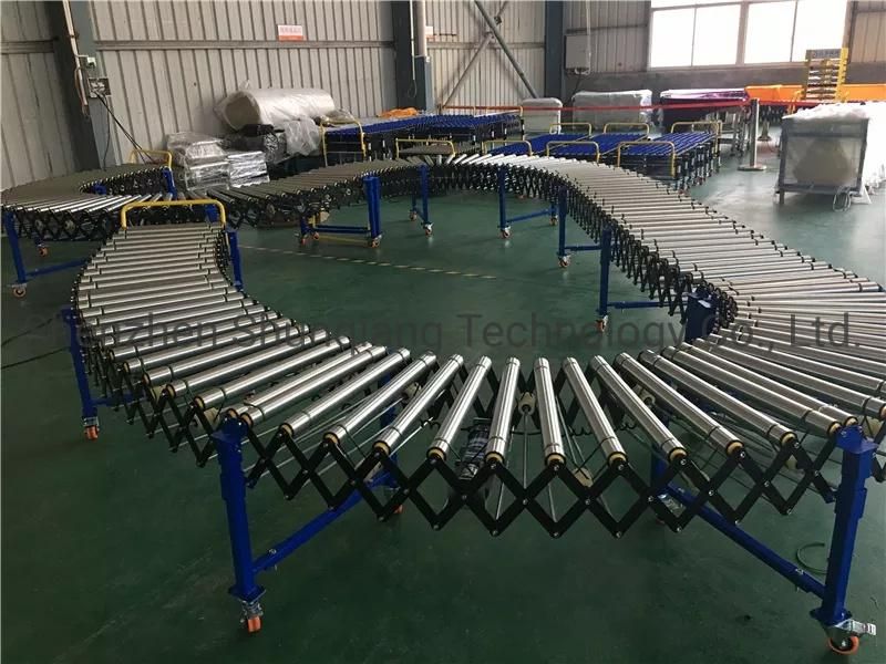 Flexible Powered Roller Conveyor Gravity System