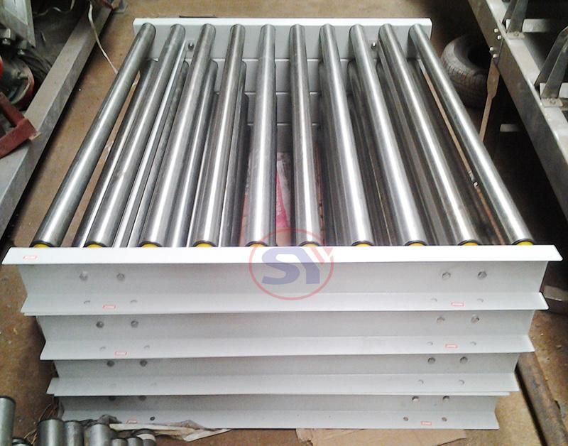 Drum Motor Driving Roller Conveyor System for Pallet Tray Barrel