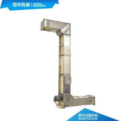 Sand Industrial Types Vertical Chain Bucket Elevator Manufacturer