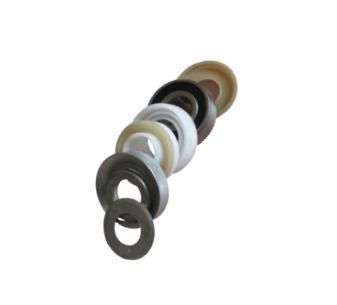 7 Pieces Labyrinth Waterproof Roller Seal for 75 Standard, Tk Standard, Tk II Standard, Dt II Standard