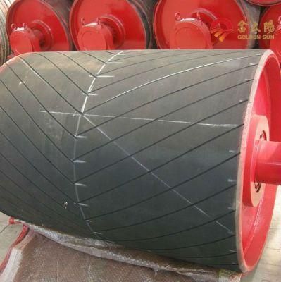 Rubber Lagging Conveyor Pulley/Drum for Mining Belt Conveyor