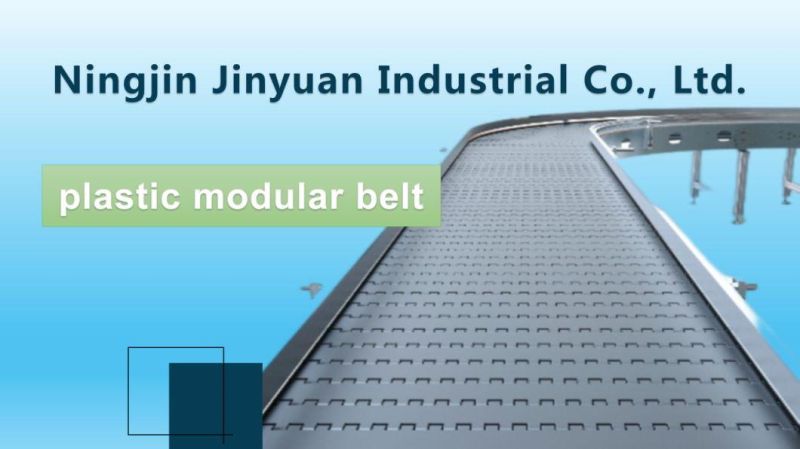 China Transport Plastic Slat 500 Series Modular Conveyor Belt for Barley Malt Conveyor