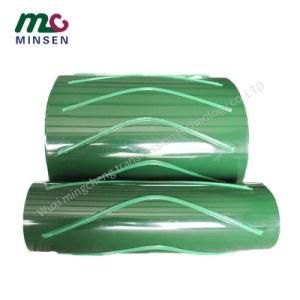 Green PVC/PU/Pvk Light Duty Industrial Conveyor/Transmission Belting/Belt with Herringbone Pattern