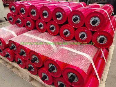 Steel Impact /Trough/Troughing/Carry/Carrying/Return Carrier Wing Guide Conveyor Rollers