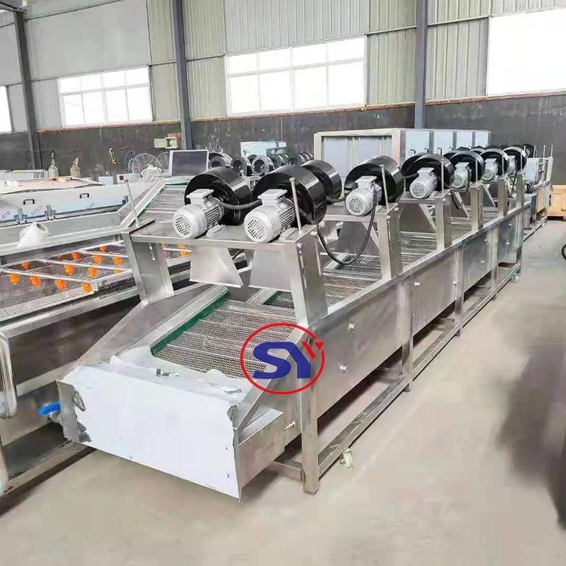 Linear Stainless Steel Wire Net Belt Conveyor for Building Material