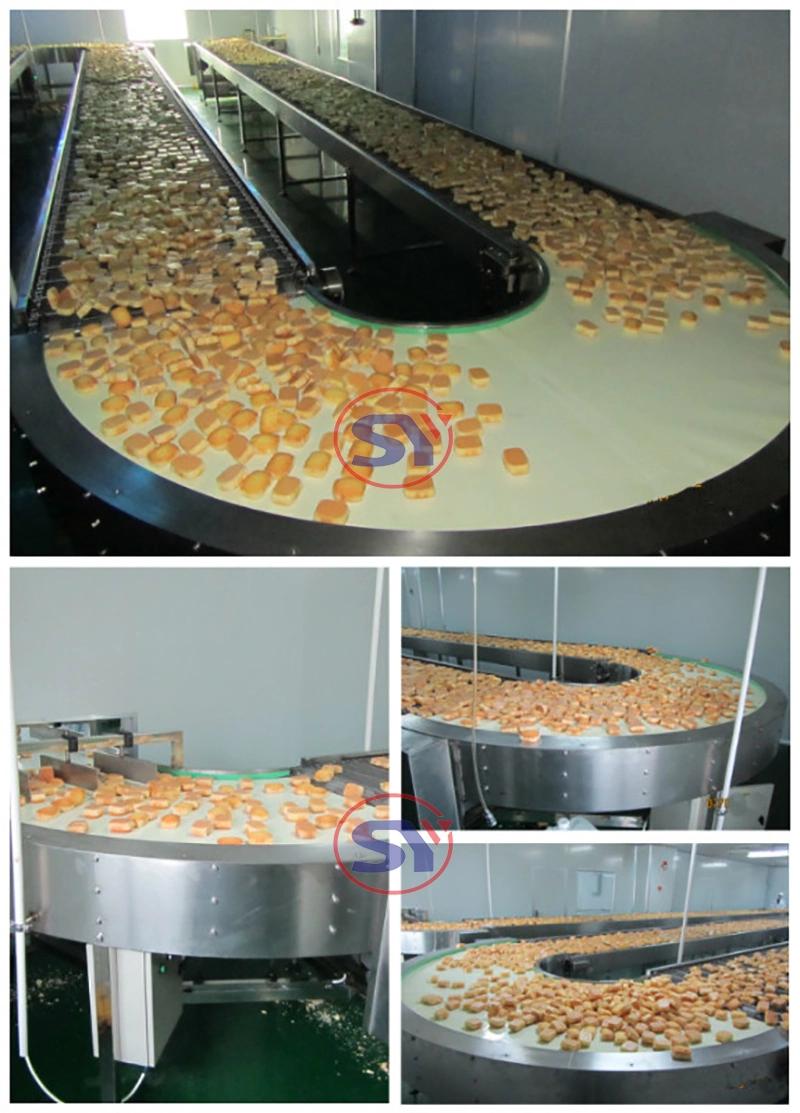 Food Distribution Portable Belt Conveyor/Conveyer for Bakery Products