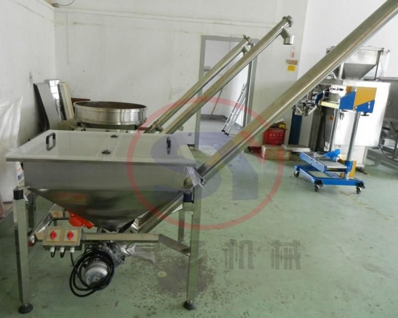 Food Grade SUS304 Screw Spiral Conveyor for Coffee Powder