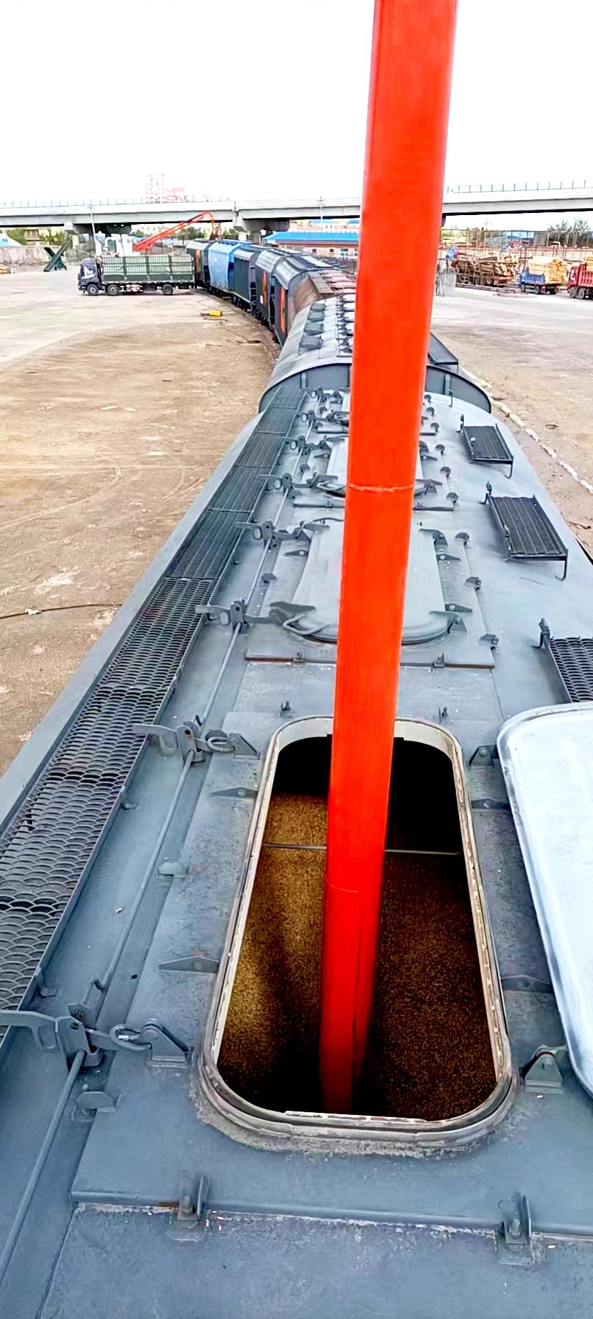 Heat Resistant All The Granary Materials Telescopic Belt Conveyor Storage Grain Unloader