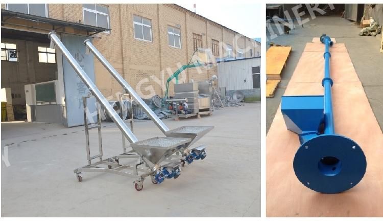 Hengyu Customized Ls Screw Feeder Conveyor for Powder and Granules Conveying