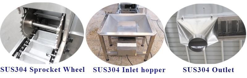 Grain Processing Sanitary Z Bucket Type Conveyor for Snack Chips