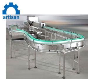 No Power Product Line Conveyor for Bottled Water Filling Line