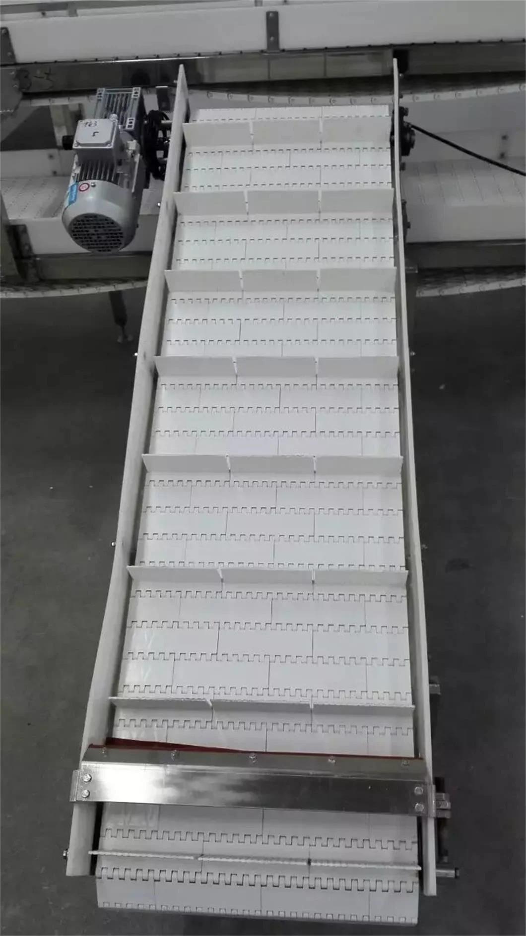 Pitch 50.8mm Flush Grid Opb Modular Conveyor Belt for Fish Industry