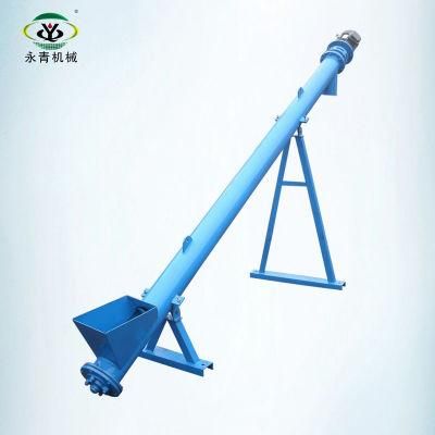 Inclined Tube Spiral Feeder for Rice Grain