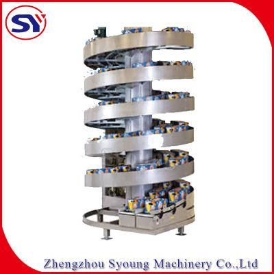 High Efficiency Drum Roller Type Spiral Conveyor Vertical Transport Equipments
