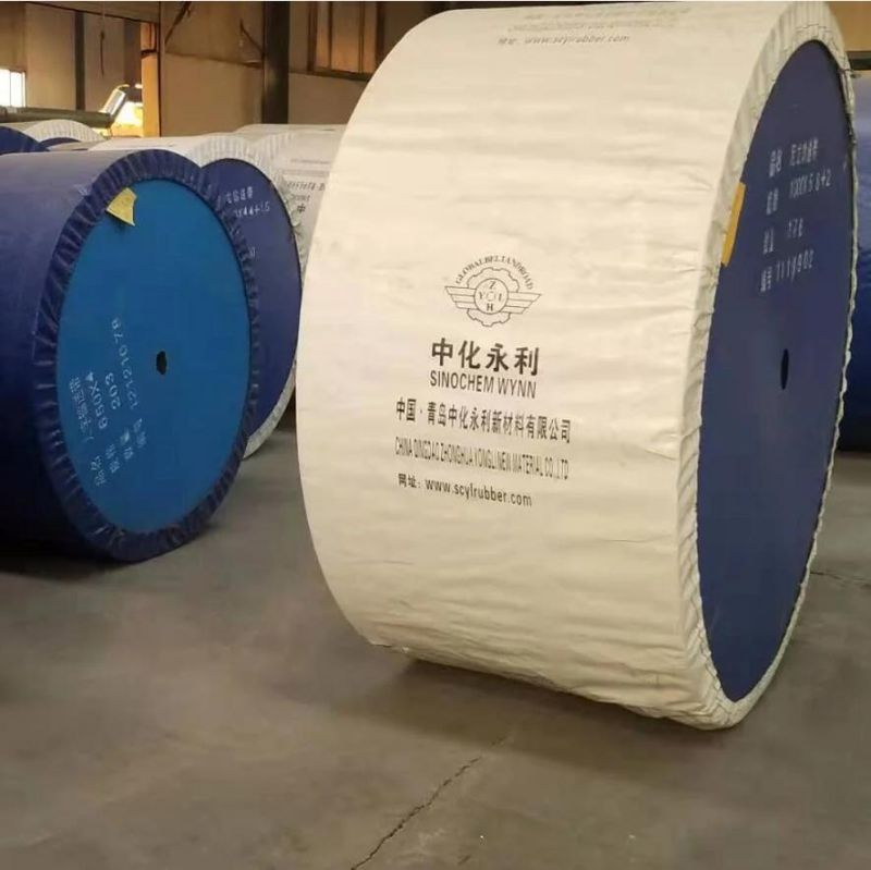 Polyester Multi-Ply Rubber Conveyor Belt for Bulk Material Handling