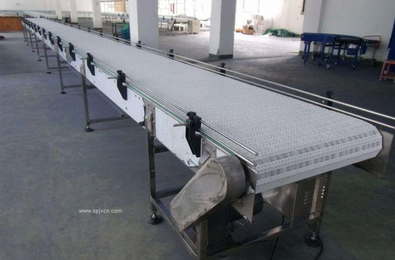 Chinese Manufacturers Turning and Straight Plastic Modular Belt Conveyor System