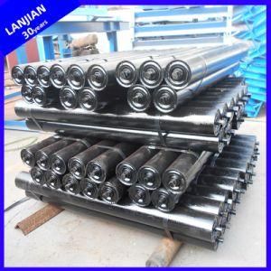 Belt Conveyor Rubber Impact Roller with Frame