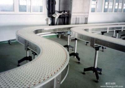Degree Stainless Steel Curve Chain Belt Conveyor with Factory Price