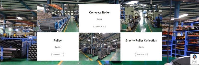 Customized Hot DIP Galvanized Roller Frames for Bulk Roller Conveyor