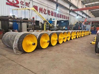 Drive Drum Pulley with Bearing House, Bearing for Belt Conveyor System