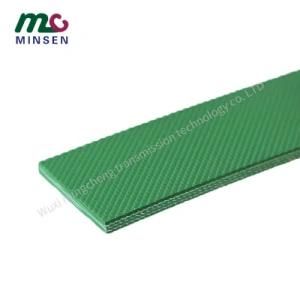 Factory Diamond Green PVC Conveyor Belt Wear-Resisting and Anti-Skid Can Be Customized