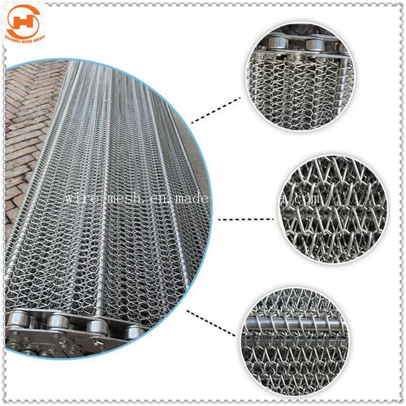 Stainless Steel Chain Driven Metal Conveyor Belt Mesh