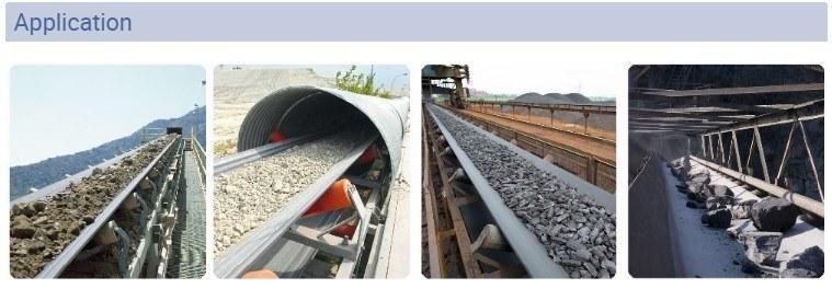 Conveyor Rubber Belt Used in The Cement Plant in Chile