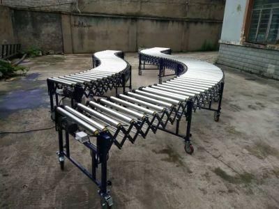 Electricity Powered Steel Roller Conveyor Machine for Transportation