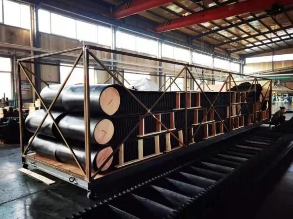 Ep Carcass of Corrugated Conveyor Belt for Lifting Materials at a Large Slope to Avoid Material Spilling.