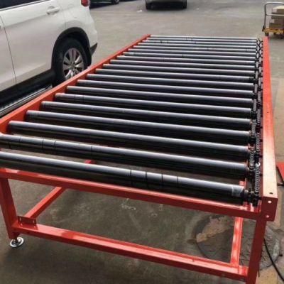 Factory Custom Outfeed Flexible Telescopic Belt Roller Conveyor