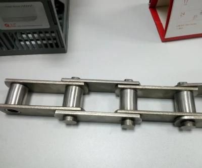 Custom Stainless Steel Roller Chain Transmission Drag Conveyor Chain