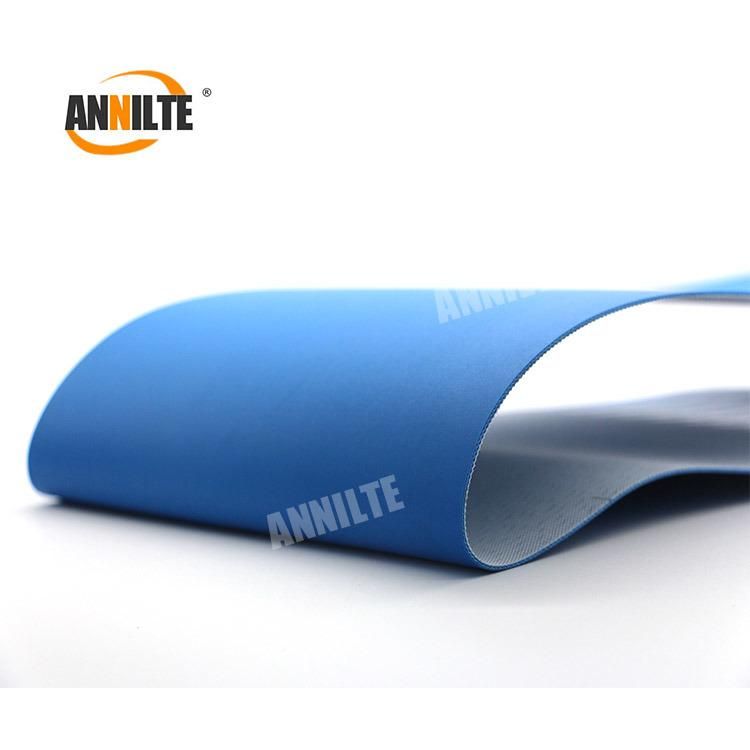 Annilte Manufacturer 1.5 Blue PVC Conveyor Belt for Food Industry