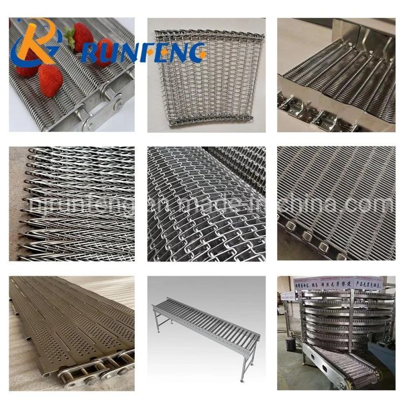 Heat Resistance Plate Linked Perforated Conveyor Belt for Baking/Freezing/Conveying