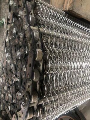 High Temperature SS304 Chain Spiral Conveyor Belt Metal Balance Weave Wire Mesh Belt Conveyor Mesh Belt Price