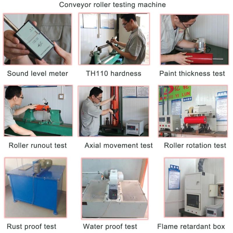Conveyor Belt Tracking Idlers with Return Flat Idler Rollers 24"
