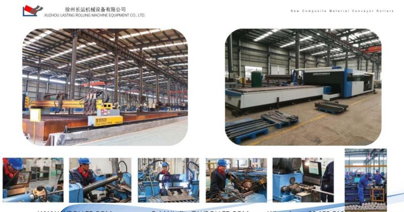 Fras Rubber Coating Rubber Disc Conveyor Impact Roller