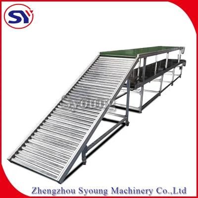 Adjustable Slope Stainless Steel Rolling Conveyor Pallet Roller Conveyor