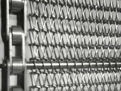 SS304 Food Grade Stainless Steel Conveyor Mesh Belt, 314 Stainless Steel Quenching Mesh Belt