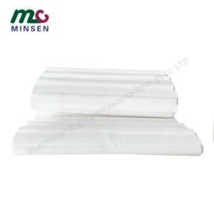 Factory PVC Conveyor Belt Surface White Circular Baffle Plate and Guide Bar